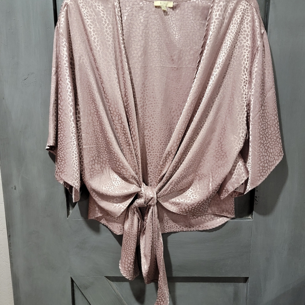 Super sexy blouse sz l